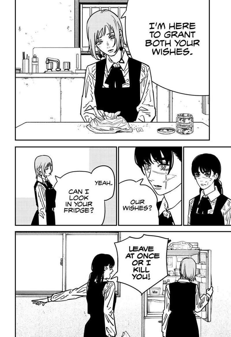 Chainsaw Man Manga Chapter 135 page 11 - Sentimental Drive scene