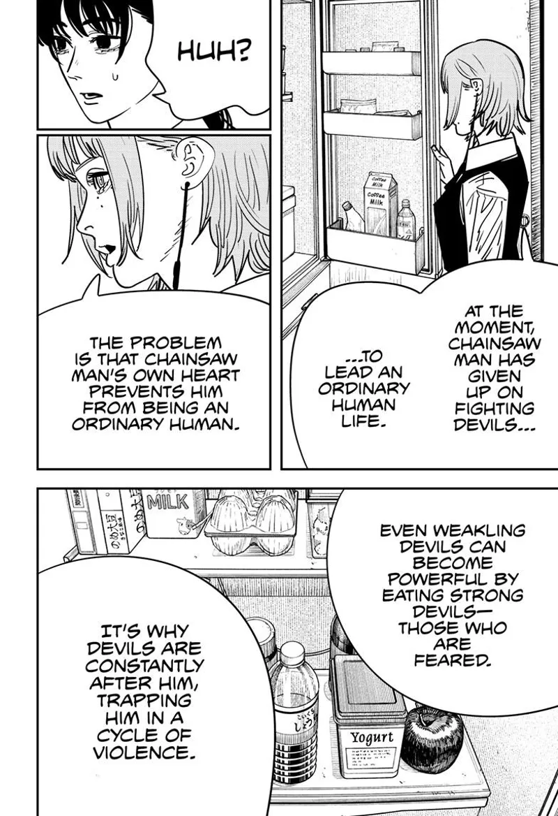 Chainsaw Man Manga Chapter 135 page 13 - Sentimental Drive scene