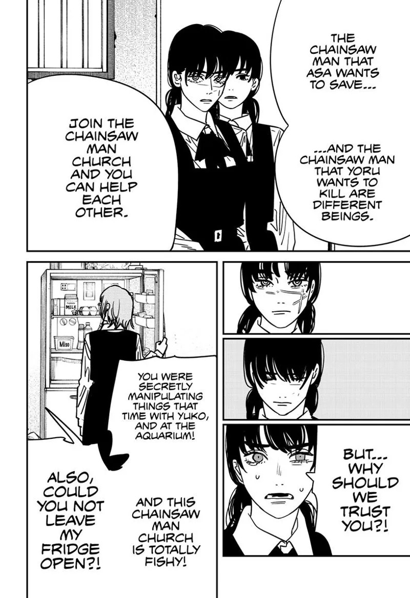 Chainsaw Man Manga Chapter 135 page 17 - Sentimental Drive scene