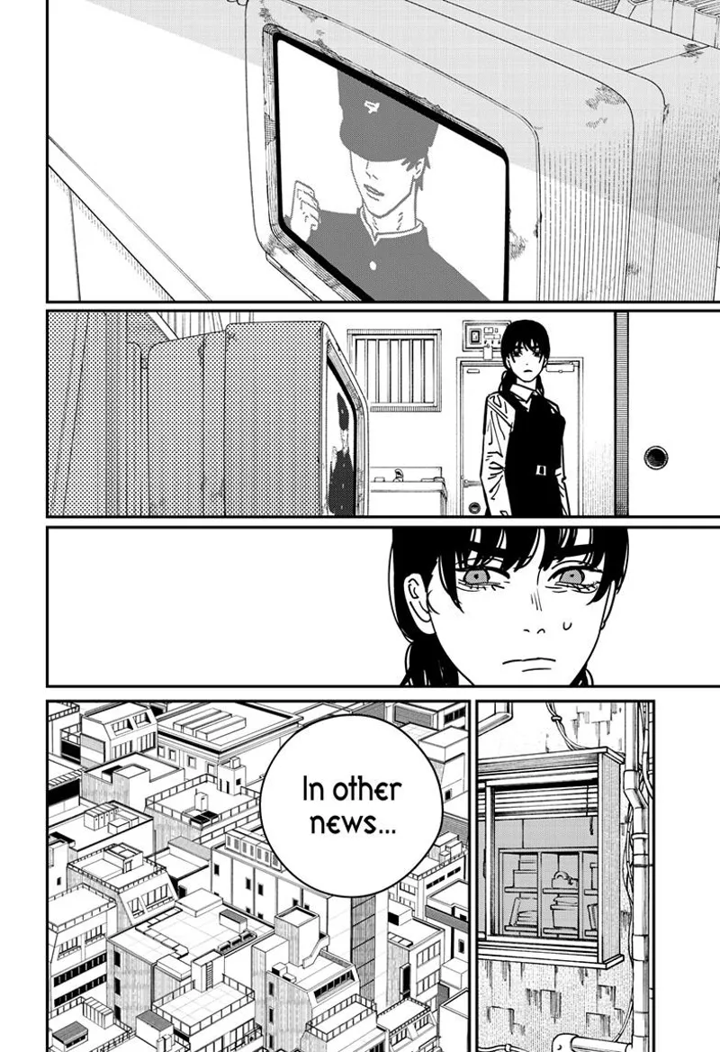 Chainsaw Man Manga Chapter 135 page 19 - Sentimental Drive scene