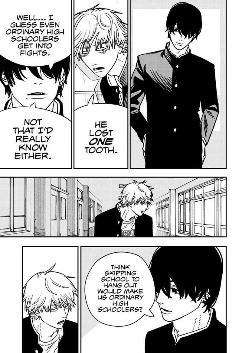 Chainsaw Man Manga Chapter 136 page 5 - Normal Life scene