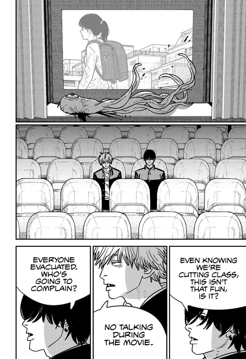 Chainsaw Man Manga Chapter 136 page 6 - Normal Life scene