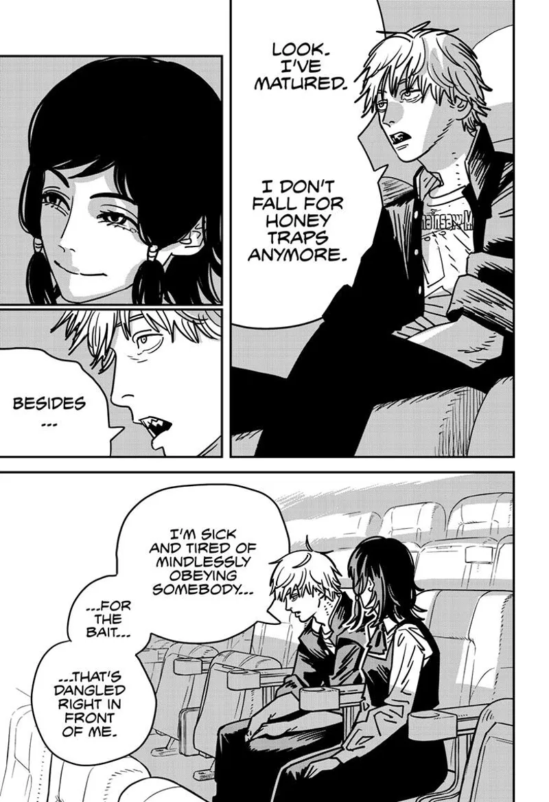 Chainsaw Man Manga Chapter 137 page 3 - Chu Chu Lovely Muni Muni Mura Mura scene