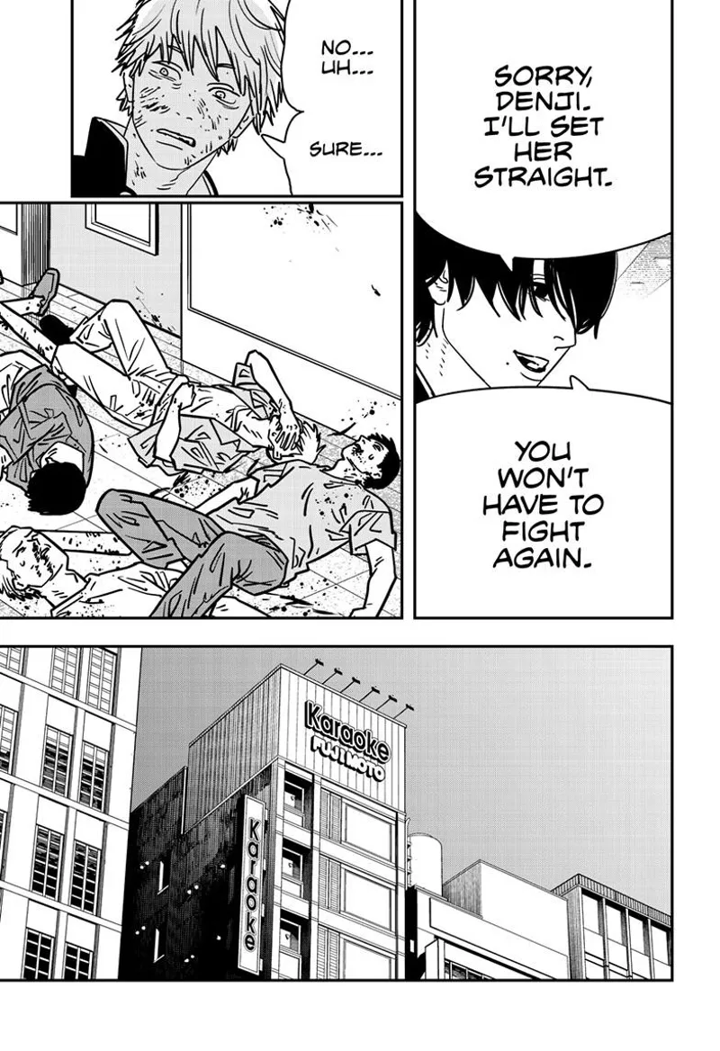 Chainsaw Man Manga Chapter 138 page 10 - Sword Man scene