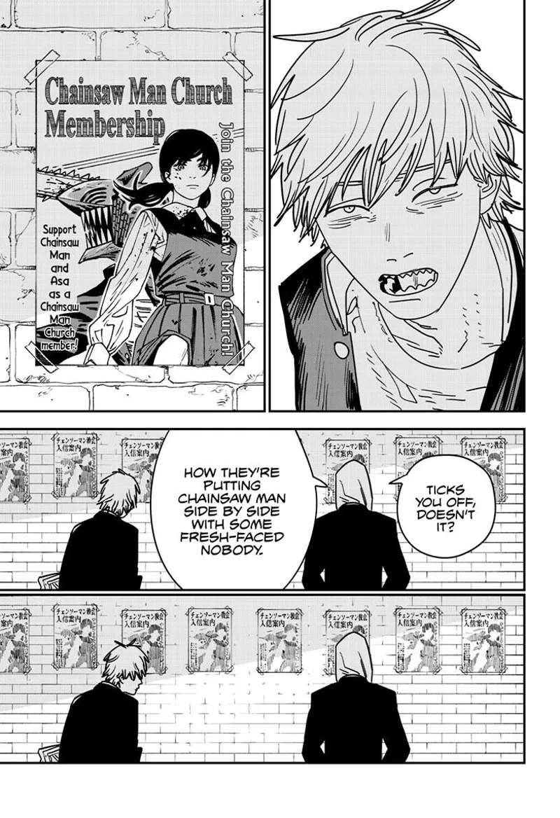 Chainsaw Man Manga Chapter 138 page 16 - Sword Man scene