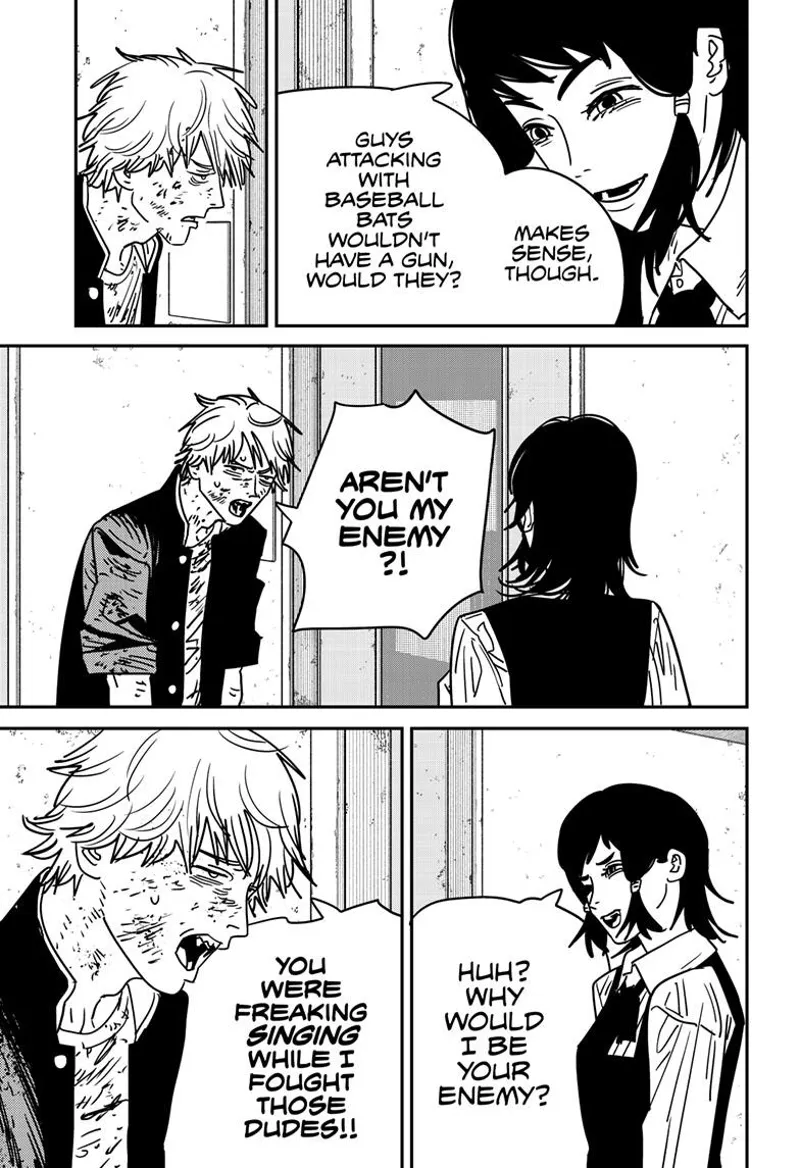 Chainsaw Man Manga Chapter 138 page 4 - Sword Man scene