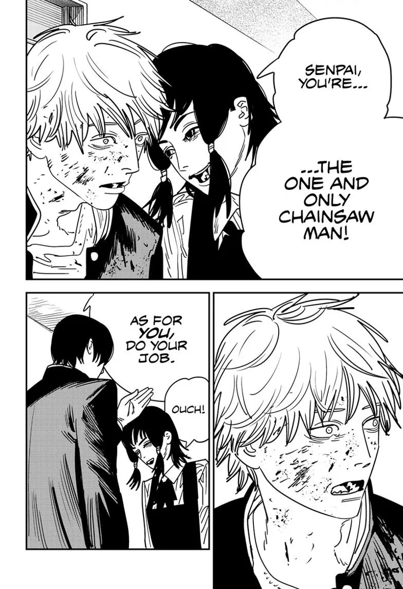 Chainsaw Man Manga Chapter 138 page 9 - Sword Man scene