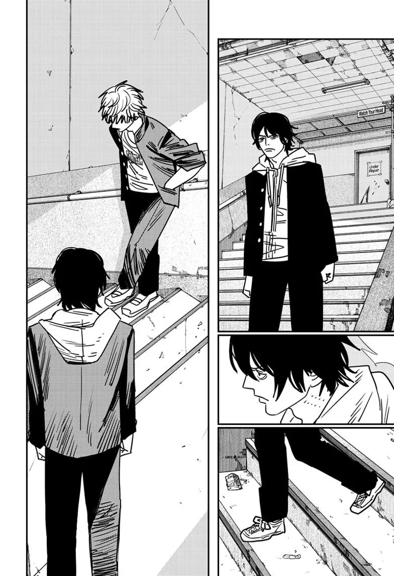 Chainsaw Man Manga Chapter 139 page 15 - A Chair's Feelings scene