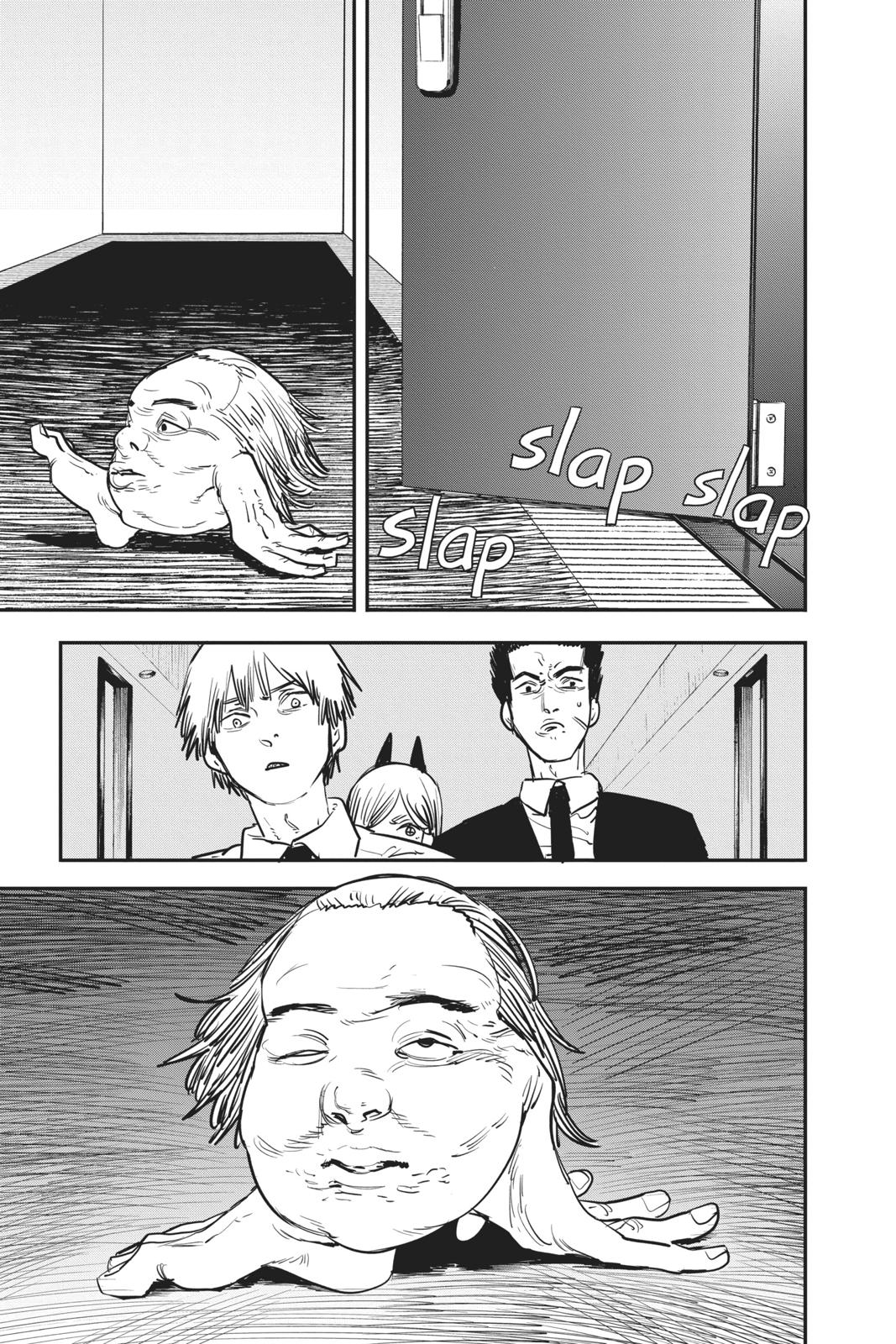 Chainsaw Man Manga Chapter 14 page 18 - French Kiss scene