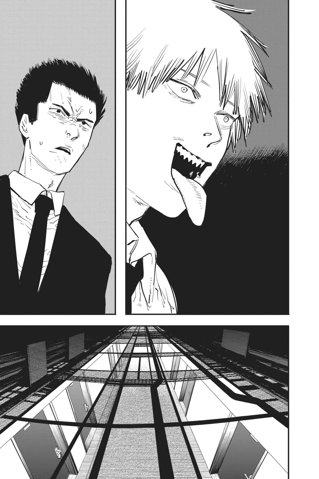 Chainsaw Man Manga Chapter 14 page 9 - French Kiss scene