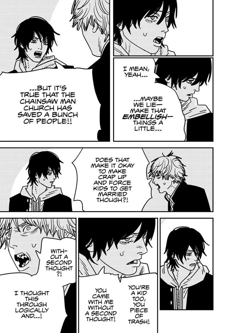 Chainsaw Man Manga Chapter 140 page 10 - Scales scene