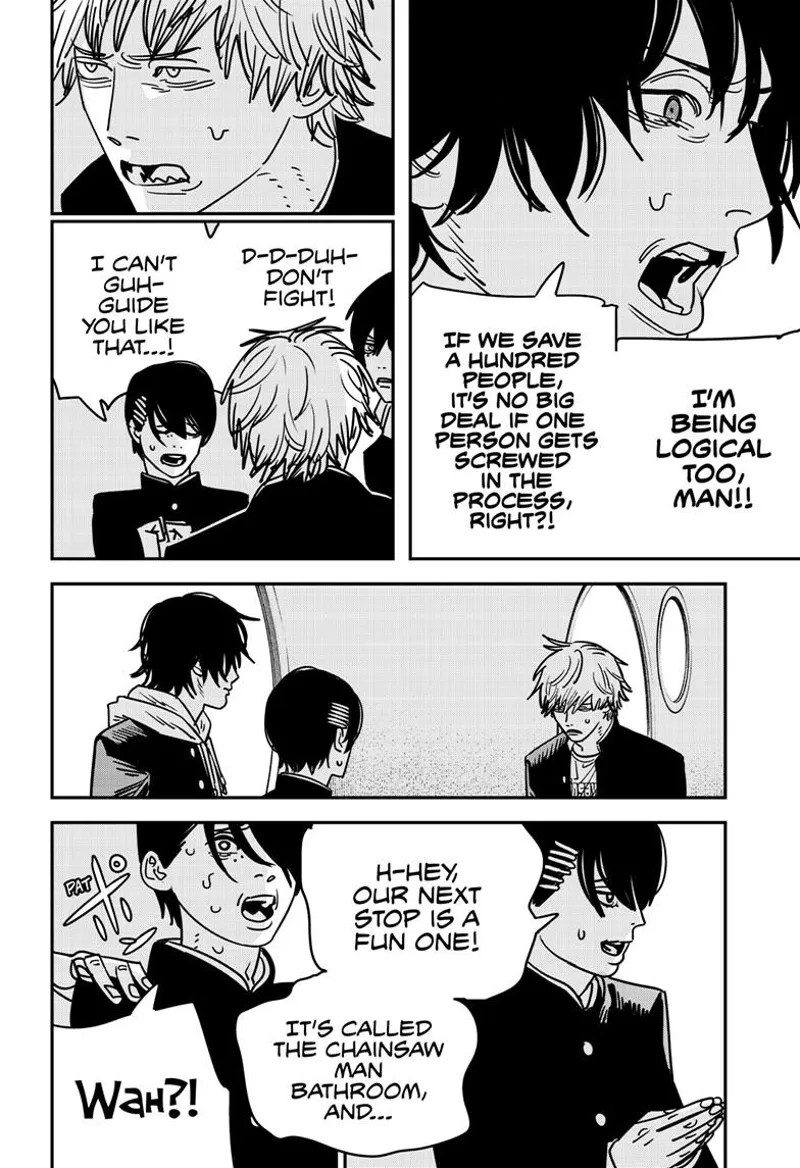 Chainsaw Man Manga Chapter 140 page 11 - Scales scene