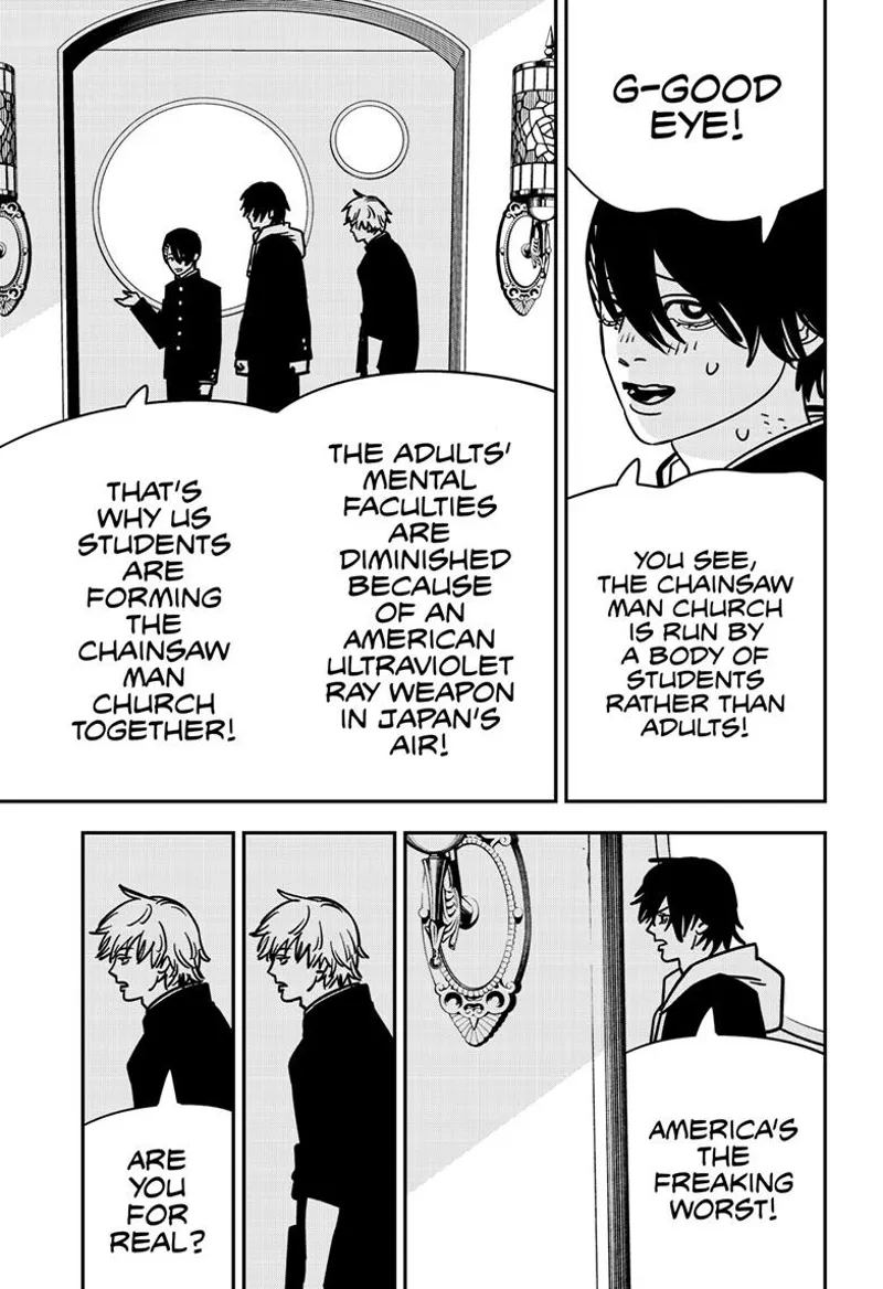 Chainsaw Man Manga Chapter 140 page 4 - Scales scene