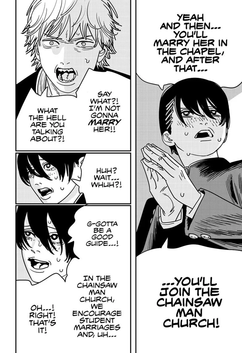 Chainsaw Man Manga Chapter 140 page 7 - Scales scene