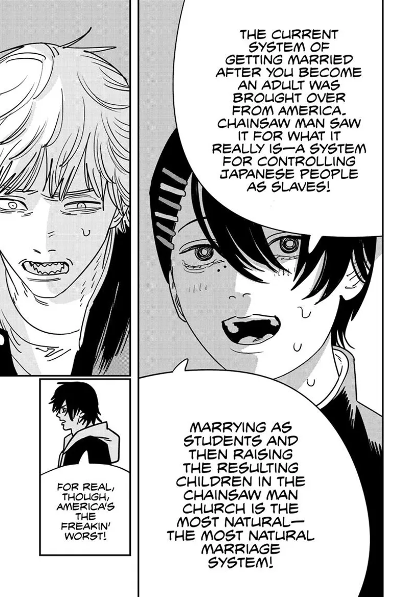 Chainsaw Man Manga Chapter 140 page 8 - Scales scene