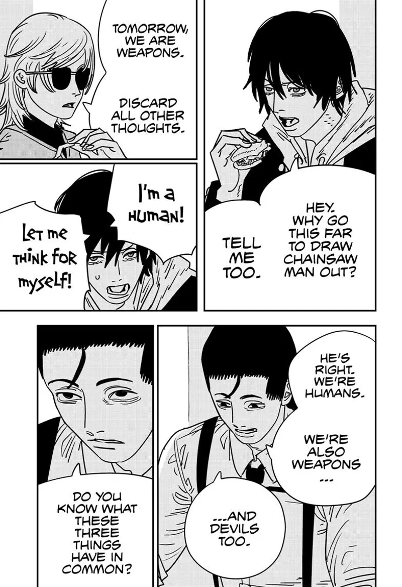 Chainsaw Man Manga Chapter 141 page 14 - Normal Life Plus scene