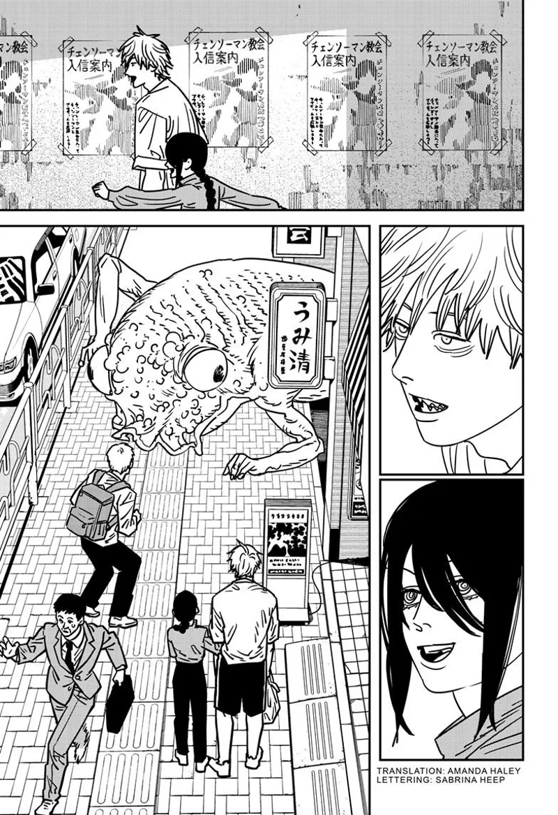 Chainsaw Man Manga Chapter 141 page 2 - Normal Life Plus scene
