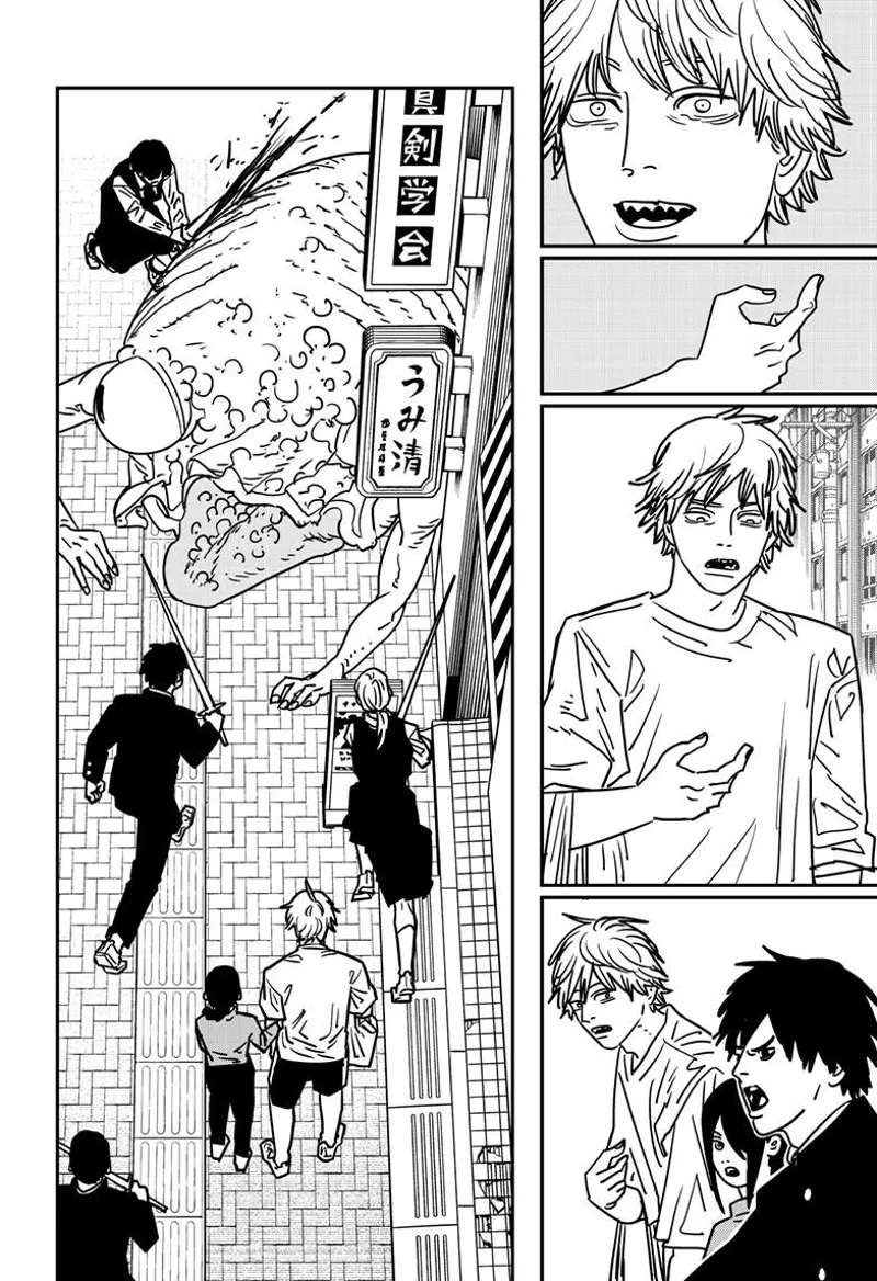 Chainsaw Man Manga Chapter 141 page 3 - Normal Life Plus scene