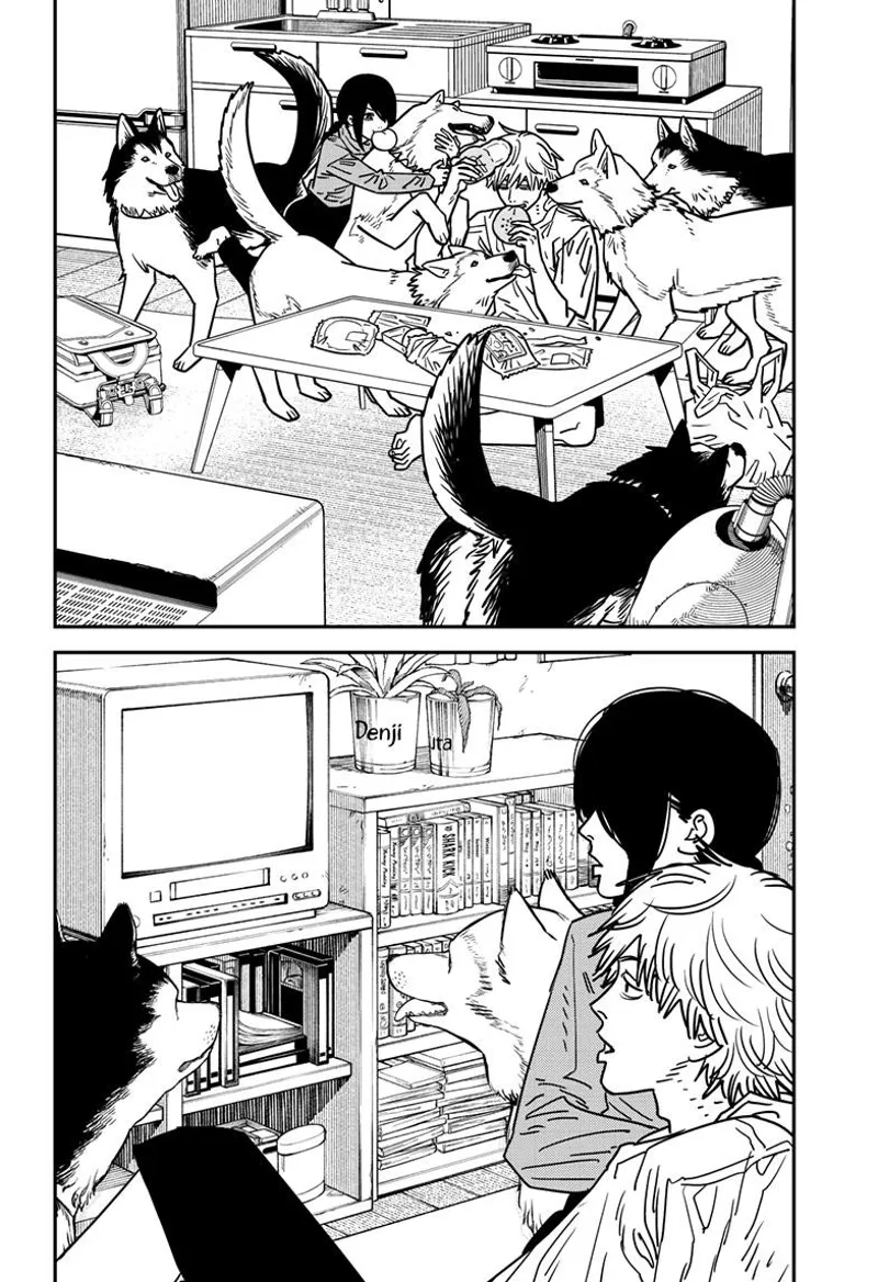 Chainsaw Man Manga Chapter 141 page 5 - Normal Life Plus scene