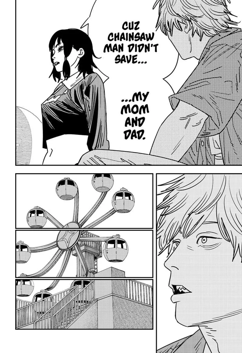 Chainsaw Man Manga Chapter 142 page 6 - Denji Fan Club scene