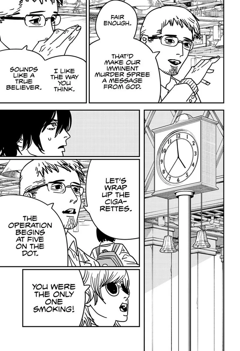 Chainsaw Man Manga Chapter 143 page 3 - Rawr scene