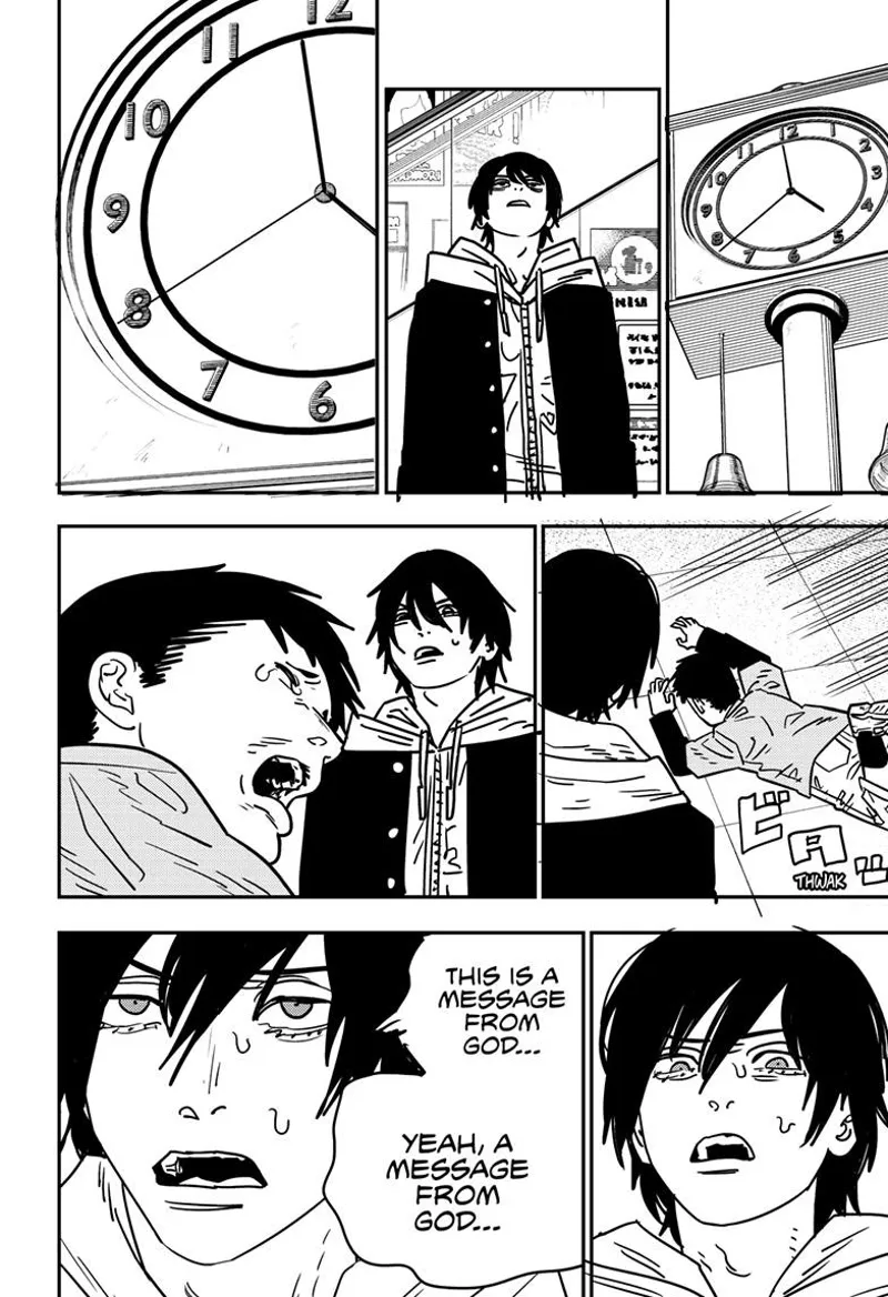 Chainsaw Man Manga Chapter 143 page 4 - Rawr scene