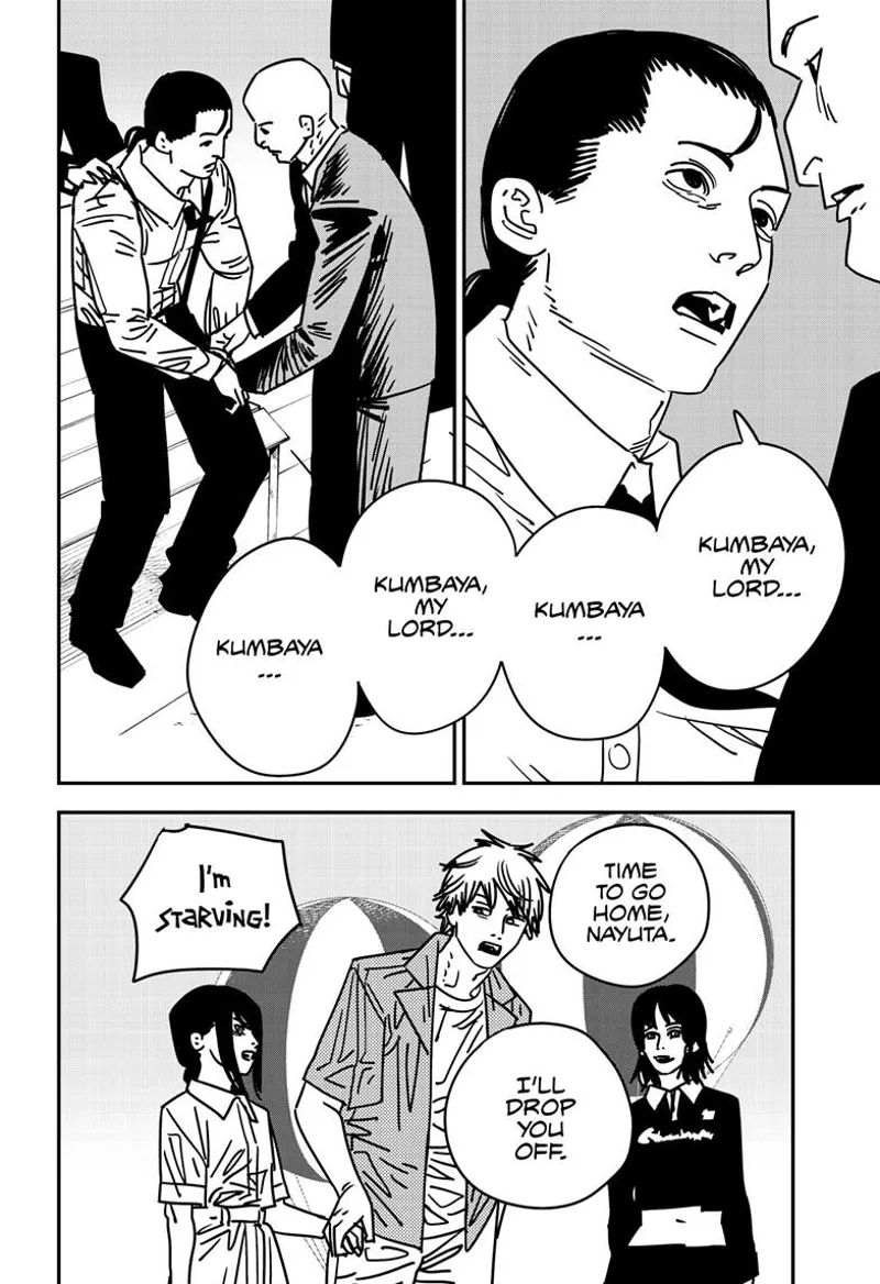 Chainsaw Man Manga Chapter 145 page 13 - Kumbaya scene