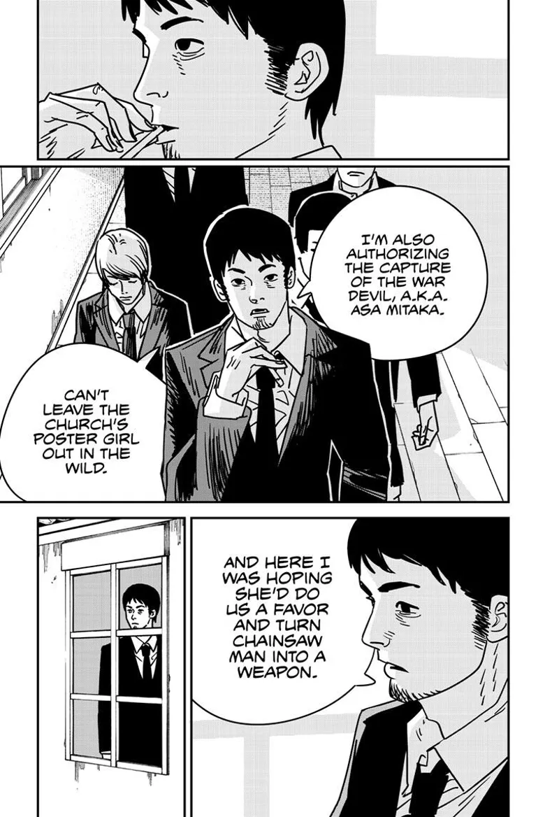 Chainsaw Man Manga Chapter 145 page 2 - Kumbaya scene