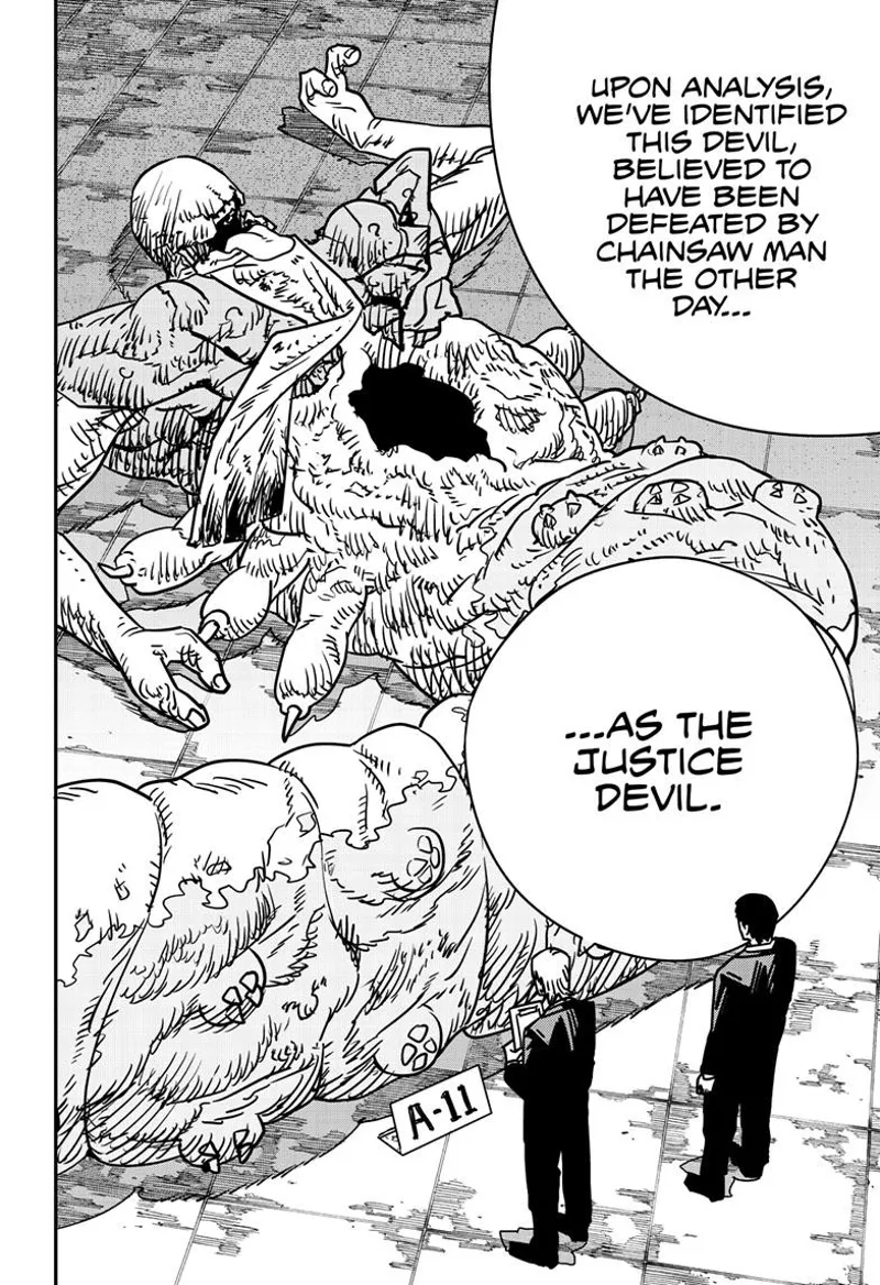 Chainsaw Man Manga Chapter 145 page 6 - Kumbaya scene