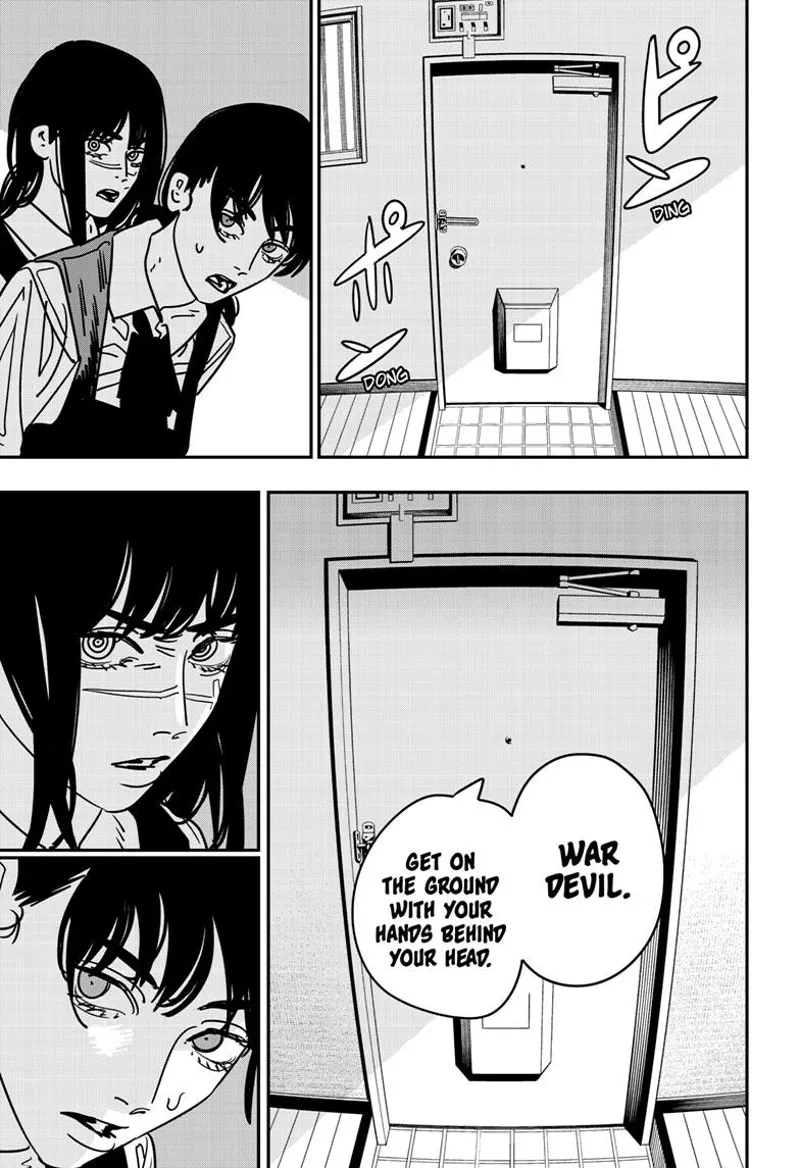 Chainsaw Man Manga Chapter 145 page 9 - Kumbaya scene