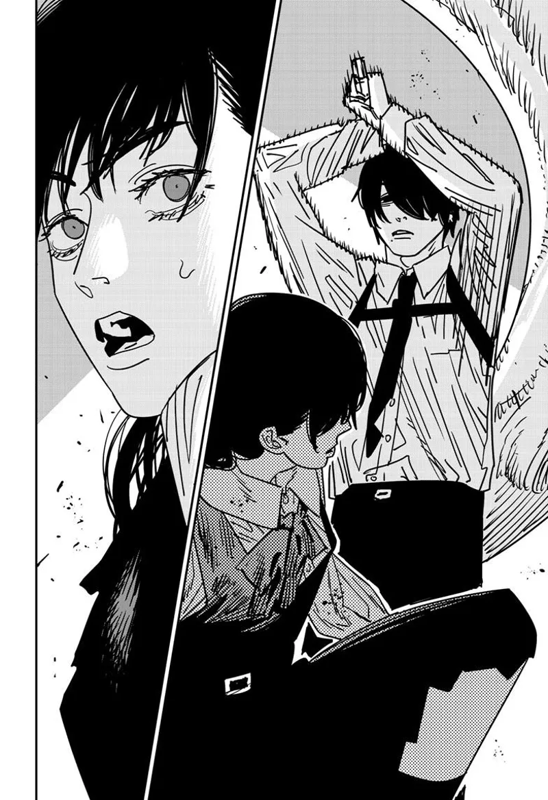 Chainsaw Man Manga Chapter 146 page 2 - Chainsaw Man War scene