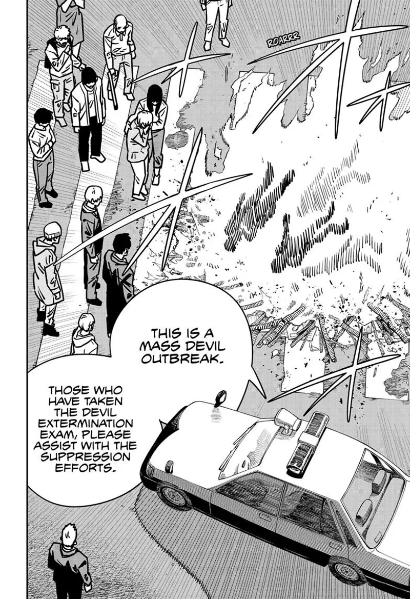 Chainsaw Man Manga Chapter 147 page 12 - Cremation scene