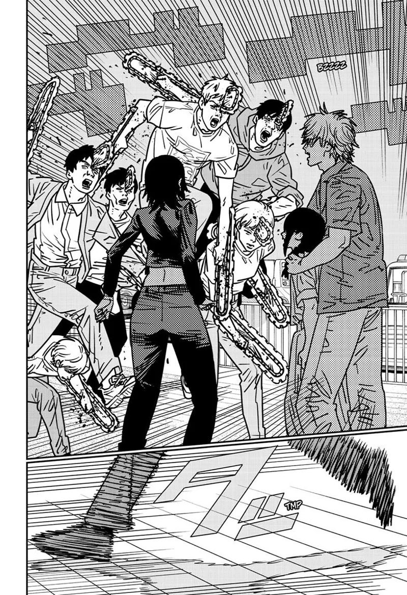 Chainsaw Man Manga Chapter 147 page 3 - Cremation scene