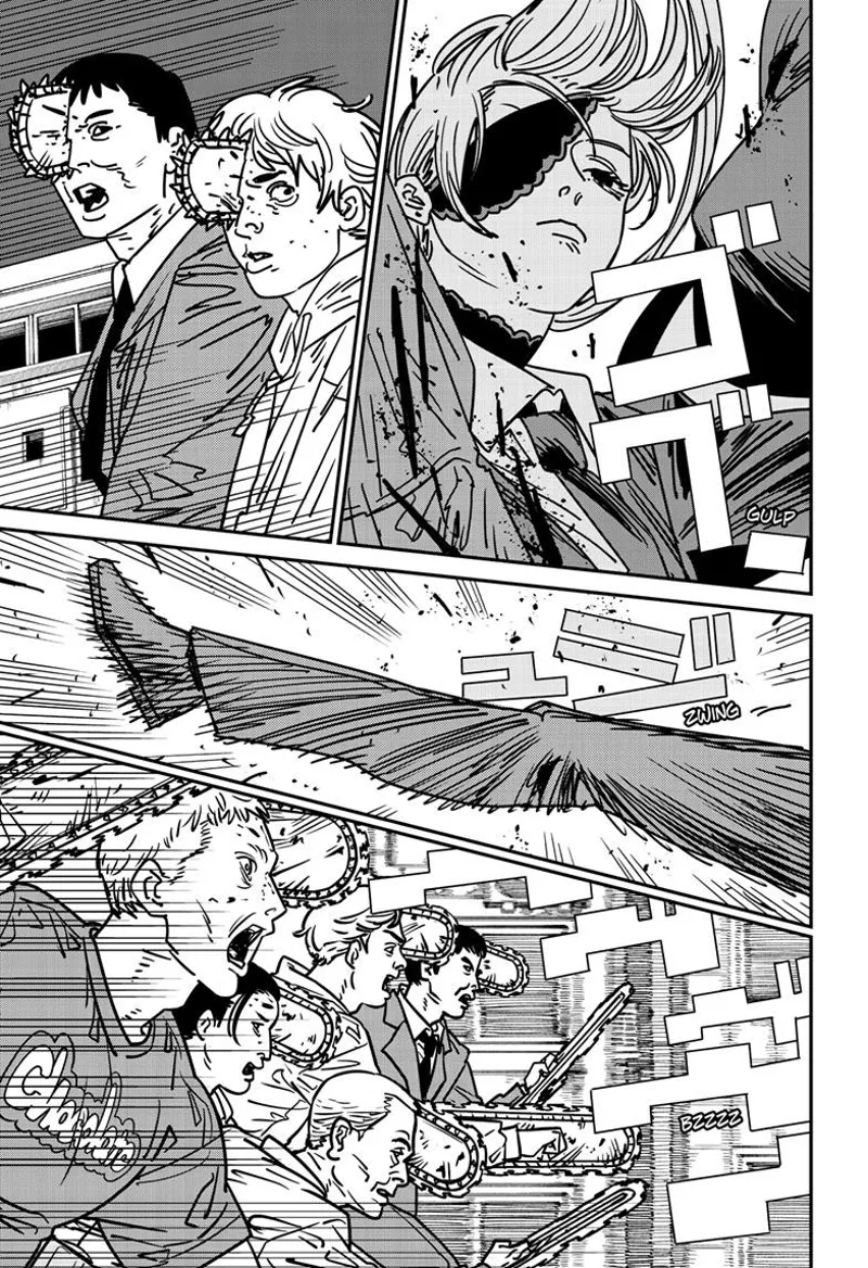 Chainsaw Man Manga Chapter 147 page 8 - Cremation scene