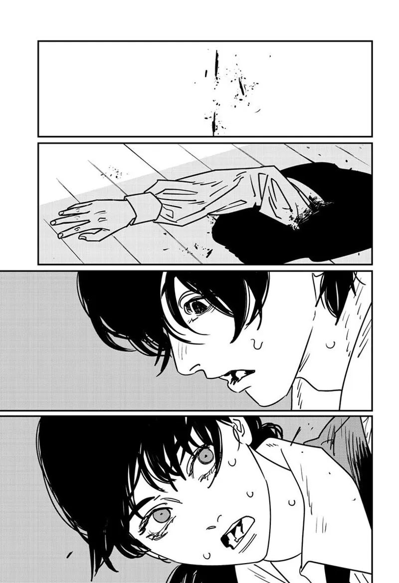 Chainsaw Man Manga Chapter 148 page 7 - Room 606 Sword scene