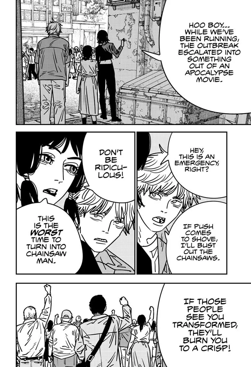 Chainsaw Man Manga Chapter 149 page 3 - Devil's Choice scene