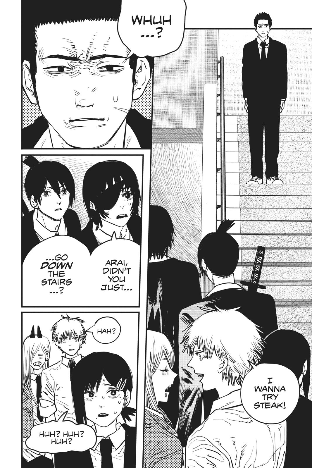 Chainsaw Man Manga Chapter 15 page 10 - Endless 8th Floor scene