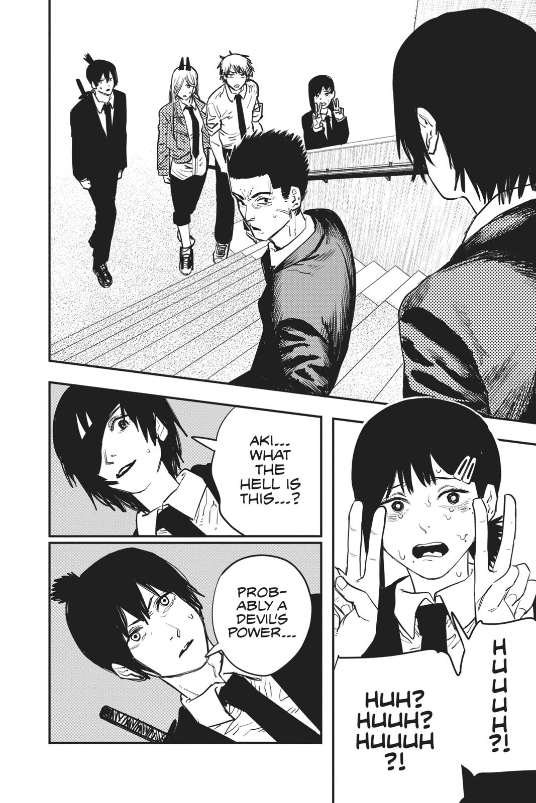 Chainsaw Man Manga Chapter 15 page 12 - Endless 8th Floor scene