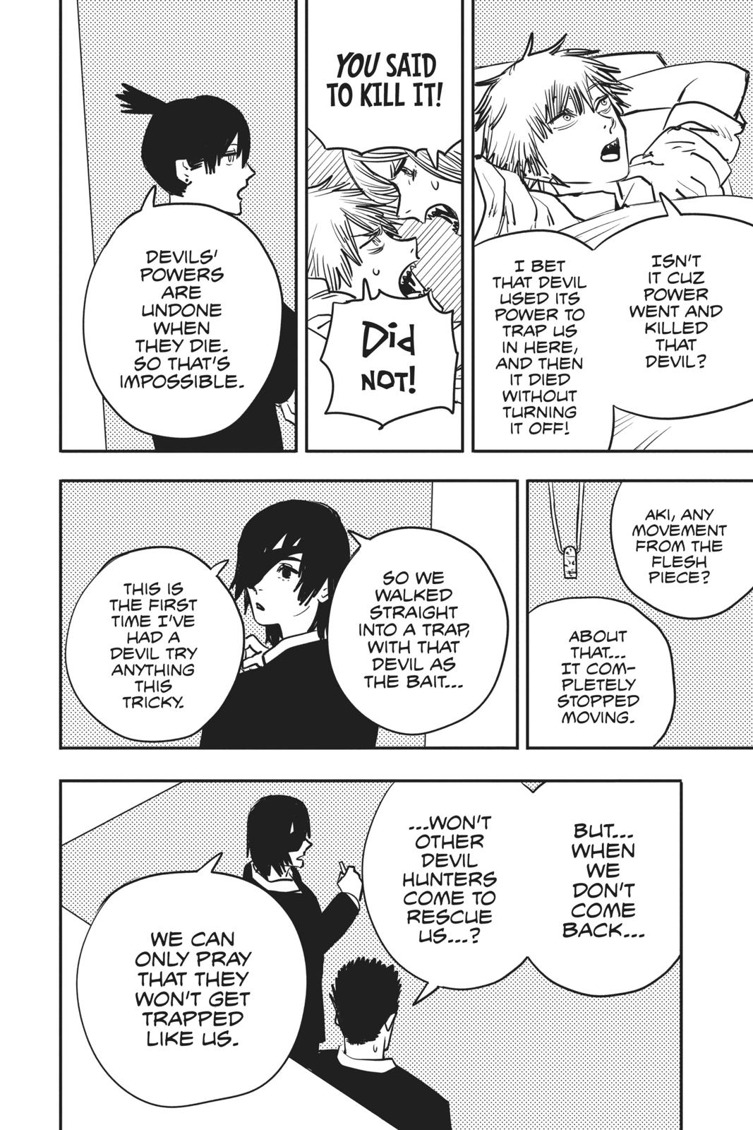 Chainsaw Man Manga Chapter 15 page 16 - Endless 8th Floor scene