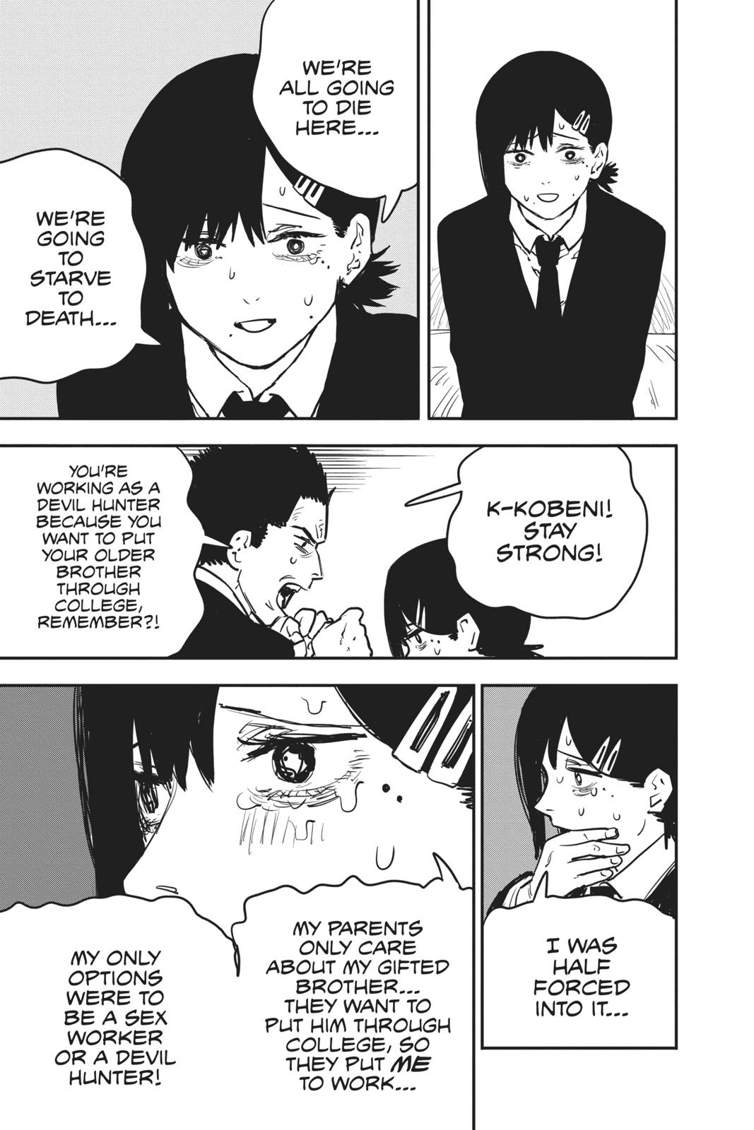 Chainsaw Man Manga Chapter 15 page 17 - Endless 8th Floor scene