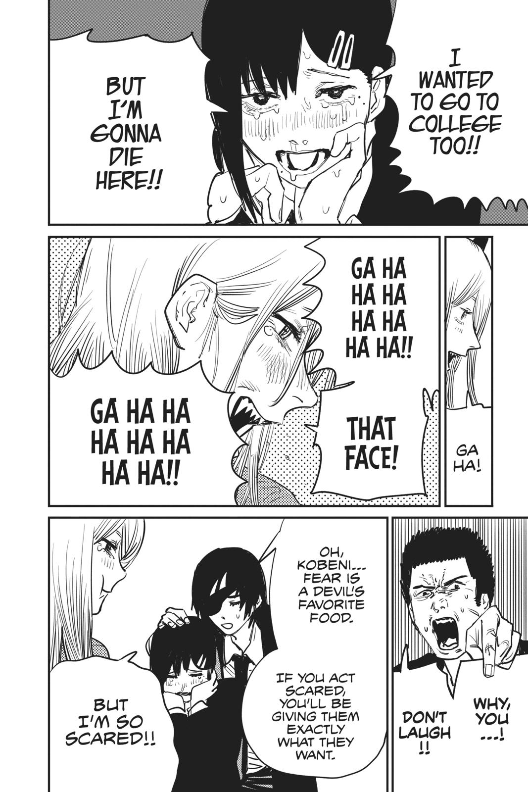 Chainsaw Man Manga Chapter 15 page 18 - Endless 8th Floor scene