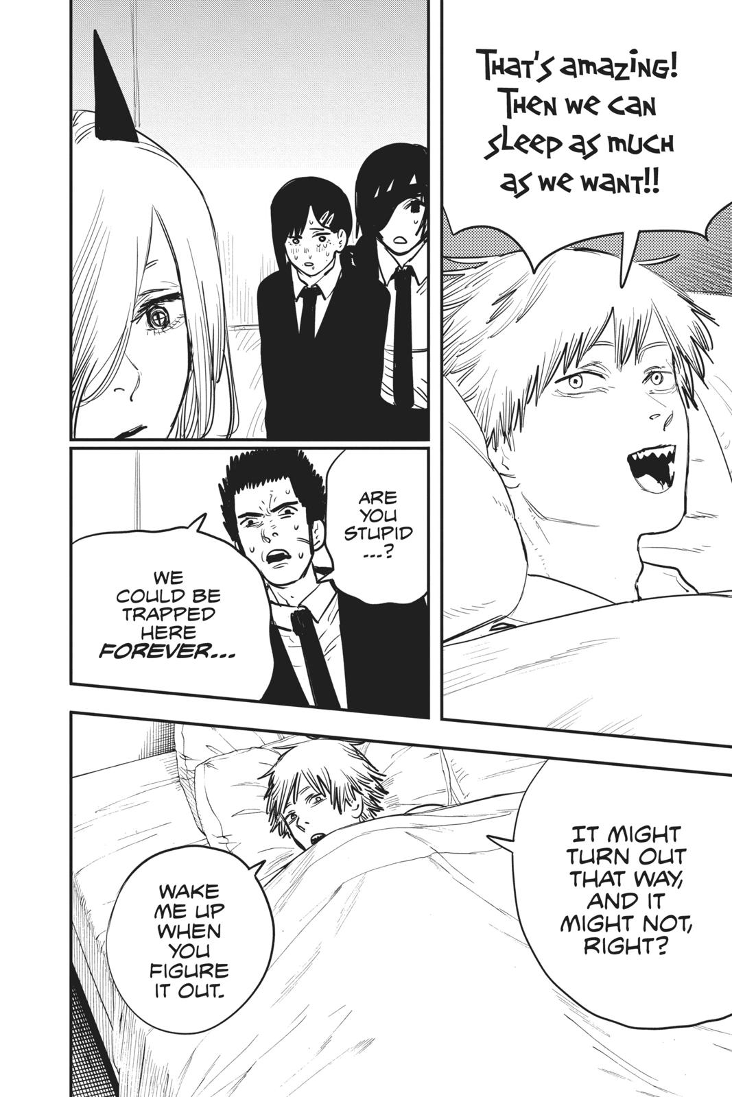 Chainsaw Man Manga Chapter 15 page 20 - Endless 8th Floor scene