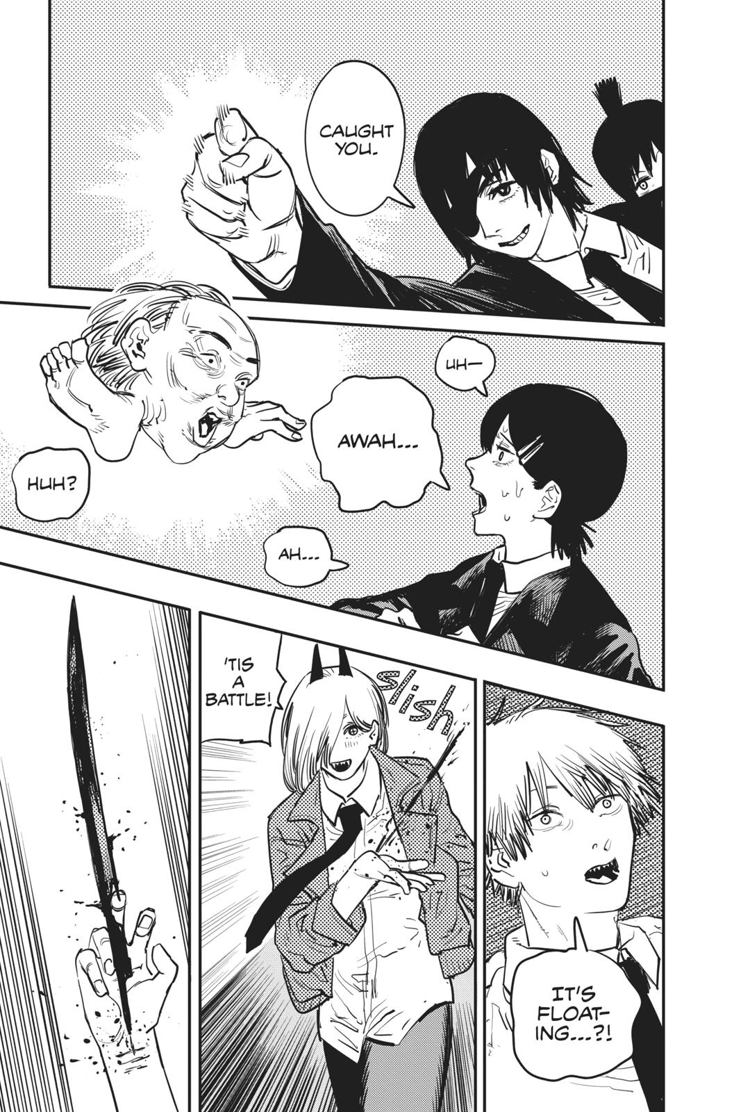 Chainsaw Man Manga Chapter 15 page 3 - Endless 8th Floor scene