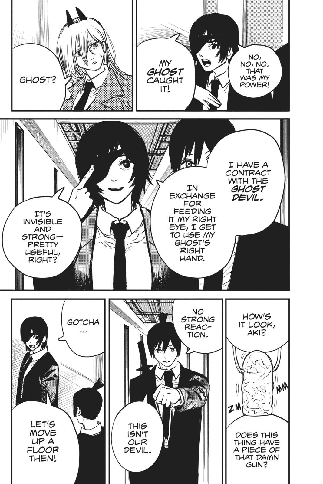 Chainsaw Man Manga Chapter 15 page 5 - Endless 8th Floor scene