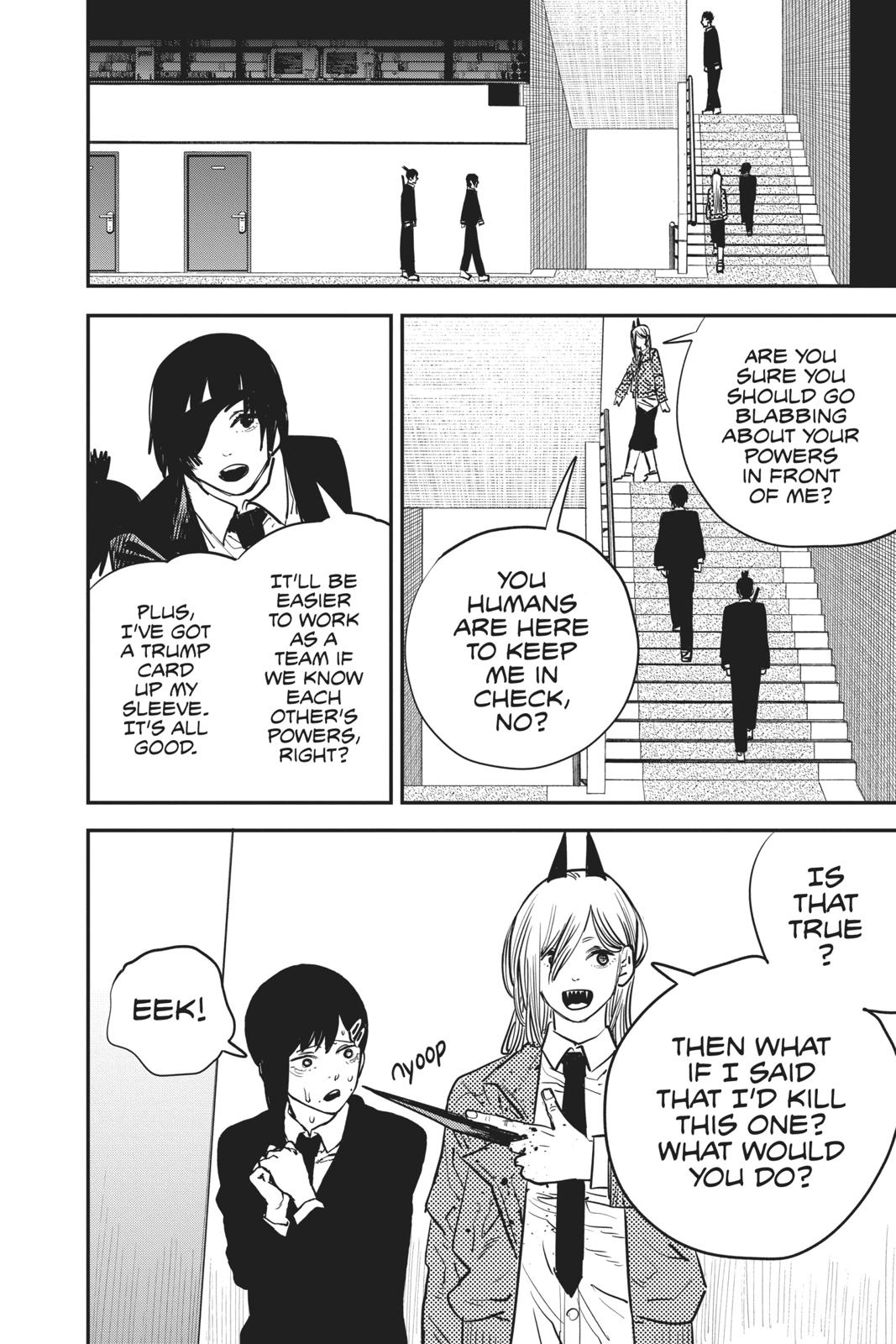 Chainsaw Man Manga Chapter 15 page 6 - Endless 8th Floor scene