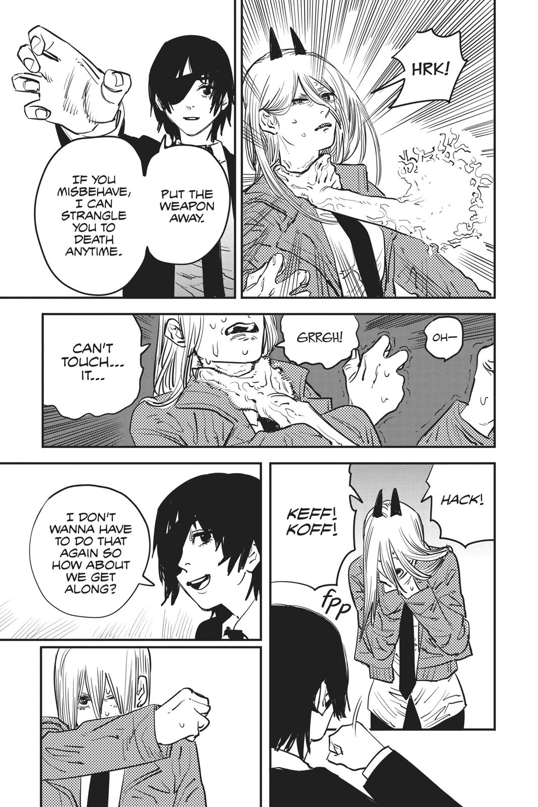 Chainsaw Man Manga Chapter 15 page 7 - Endless 8th Floor scene