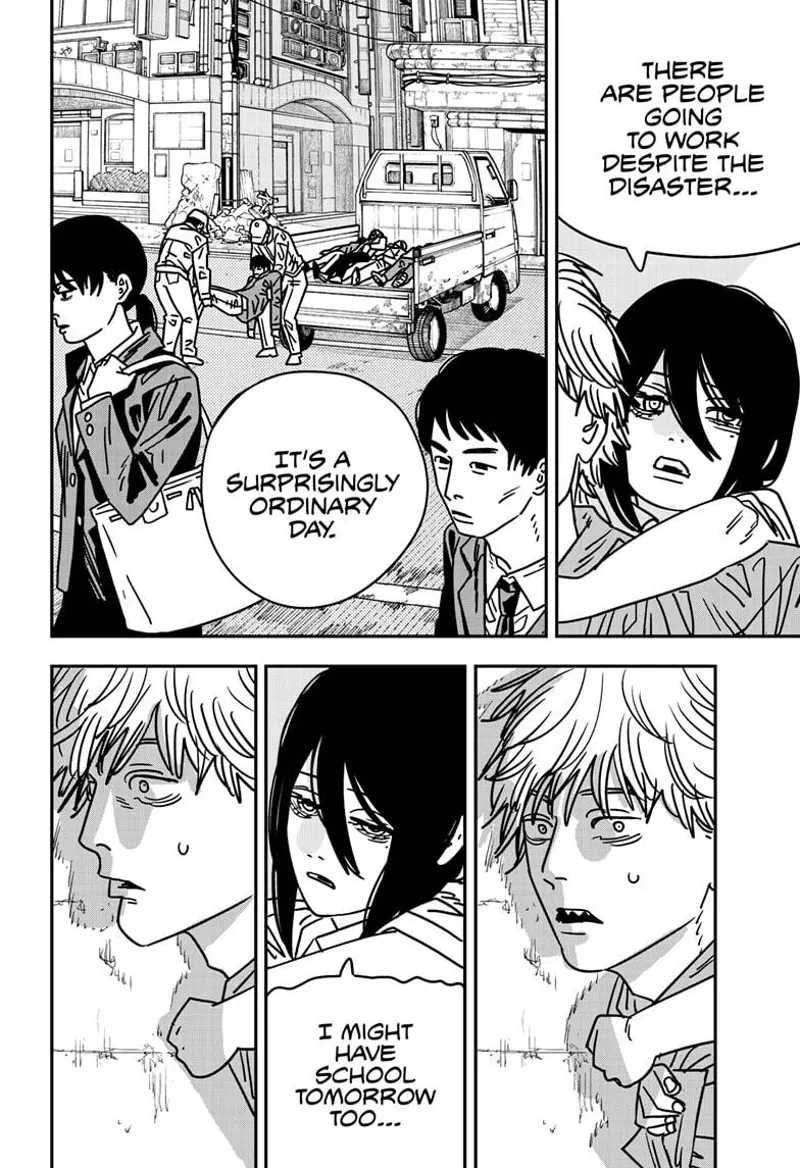 Chainsaw Man Manga Chapter 150 page 2 - Dream's Next Stage scene