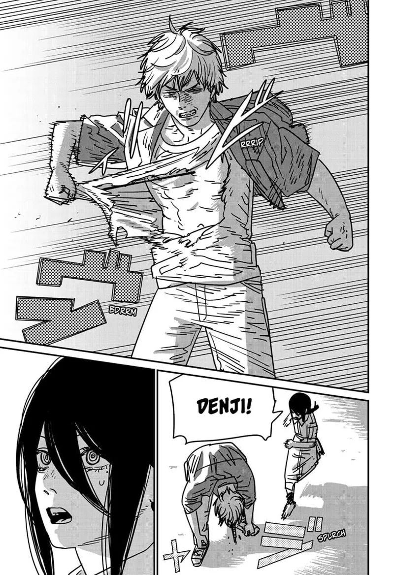 Chainsaw Man Manga Chapter 151 page 14 - The Return of Chainsaw Man scene