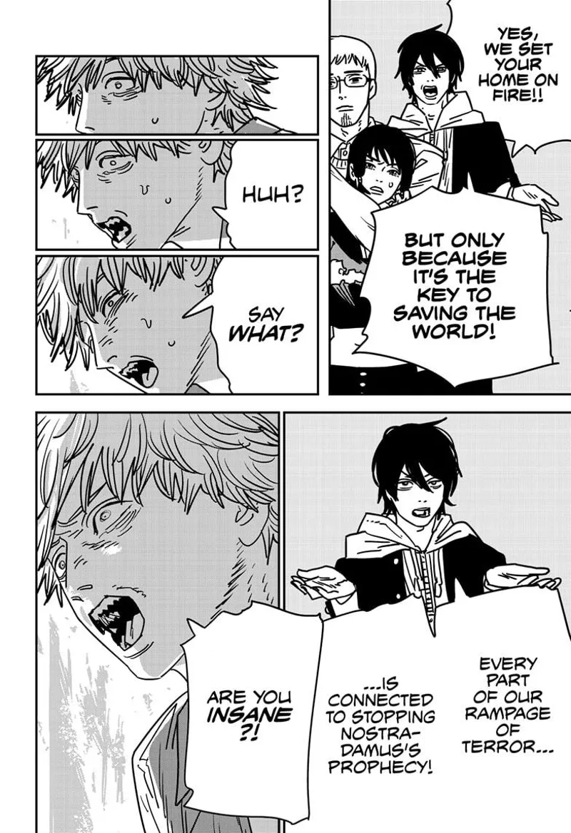 Chainsaw Man Manga Chapter 151 page 3 - The Return of Chainsaw Man scene