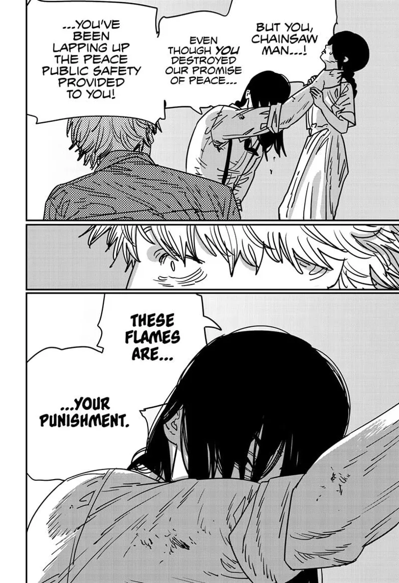 Chainsaw Man Manga Chapter 151 page 9 - The Return of Chainsaw Man scene